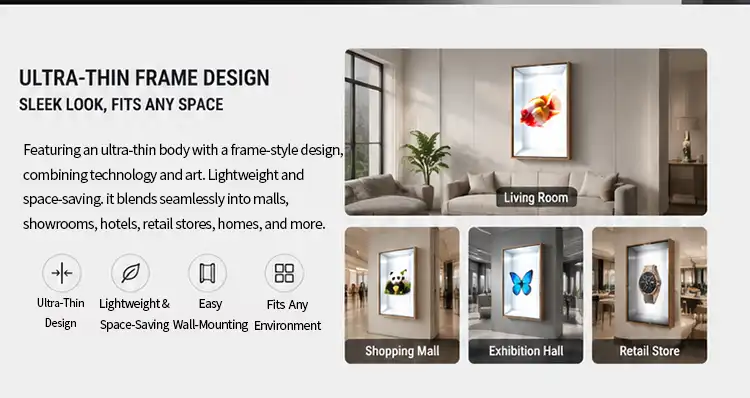 Spatial Signage Commercial Display