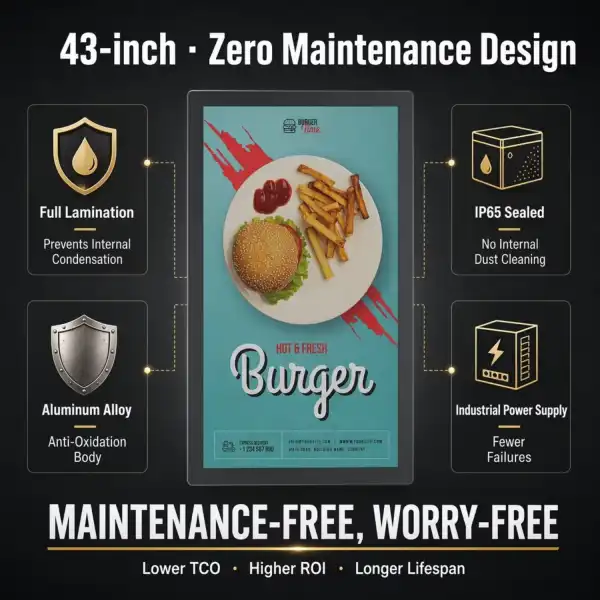 Outdoor digital signage 