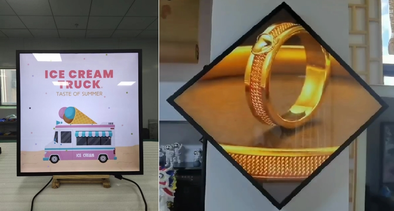 square display square display