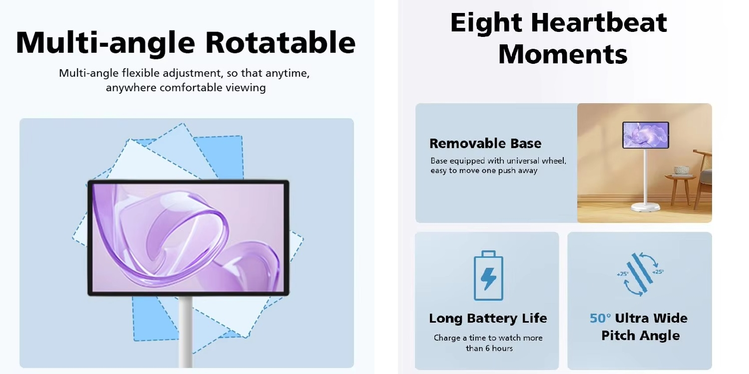 Rechargeable Smart Android TV Rechargeable Smart Android TV