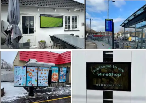 outdoor totem digital 