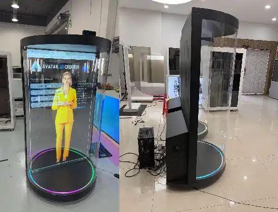 3D Holotube Display 3D Holotube Display