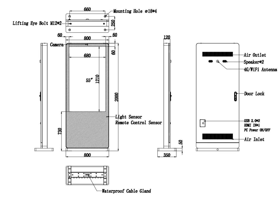 Outdoor Totem Signage Outdoor Totem Signage