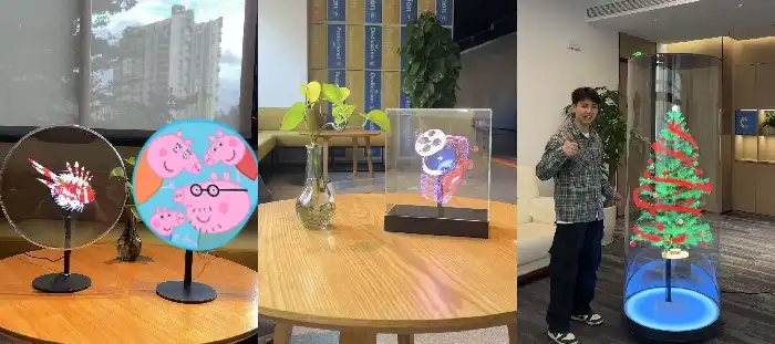 holographic fan holographic fan