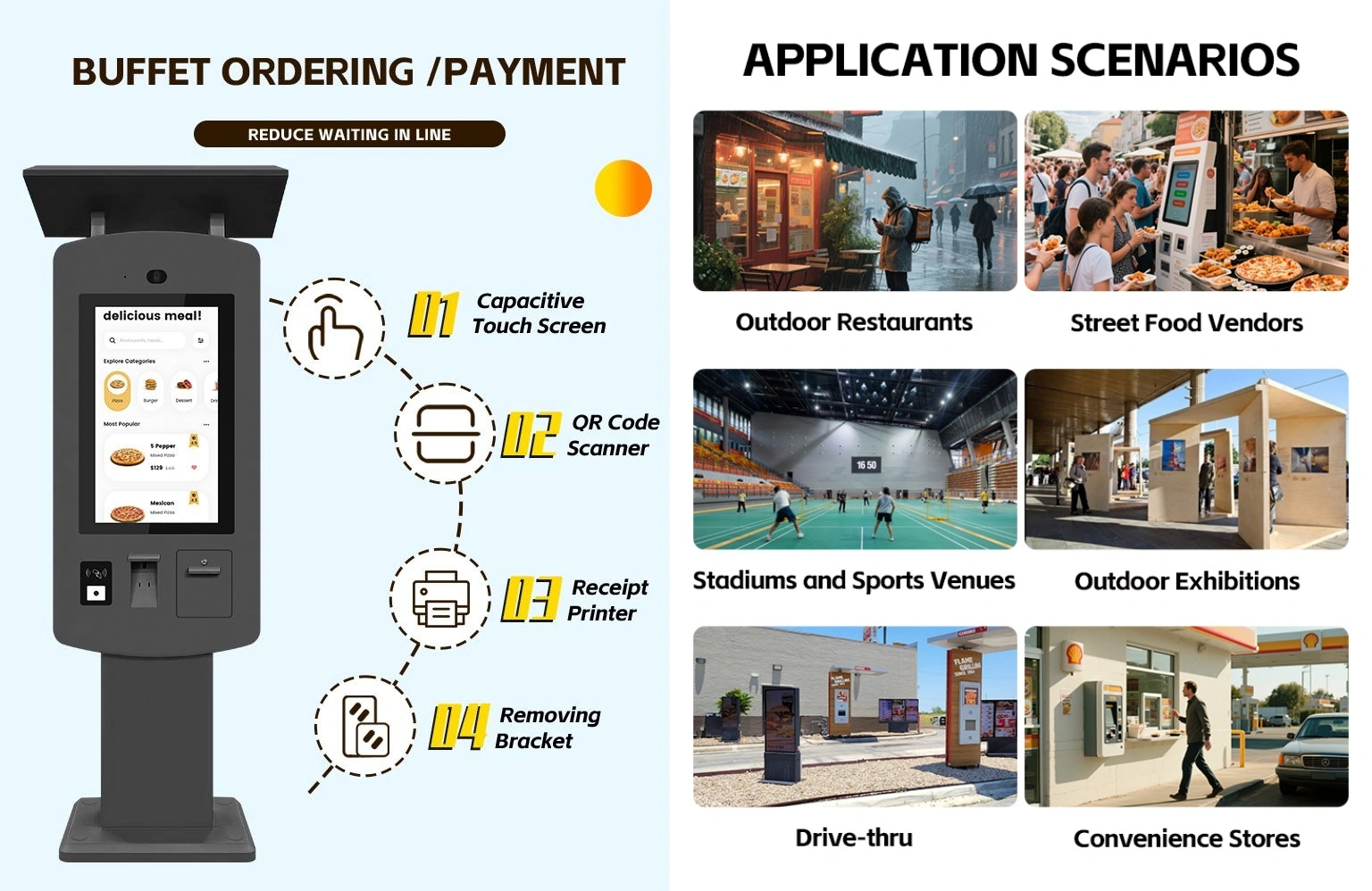 outdoor self payment kiosk outdoor self payment kiosk