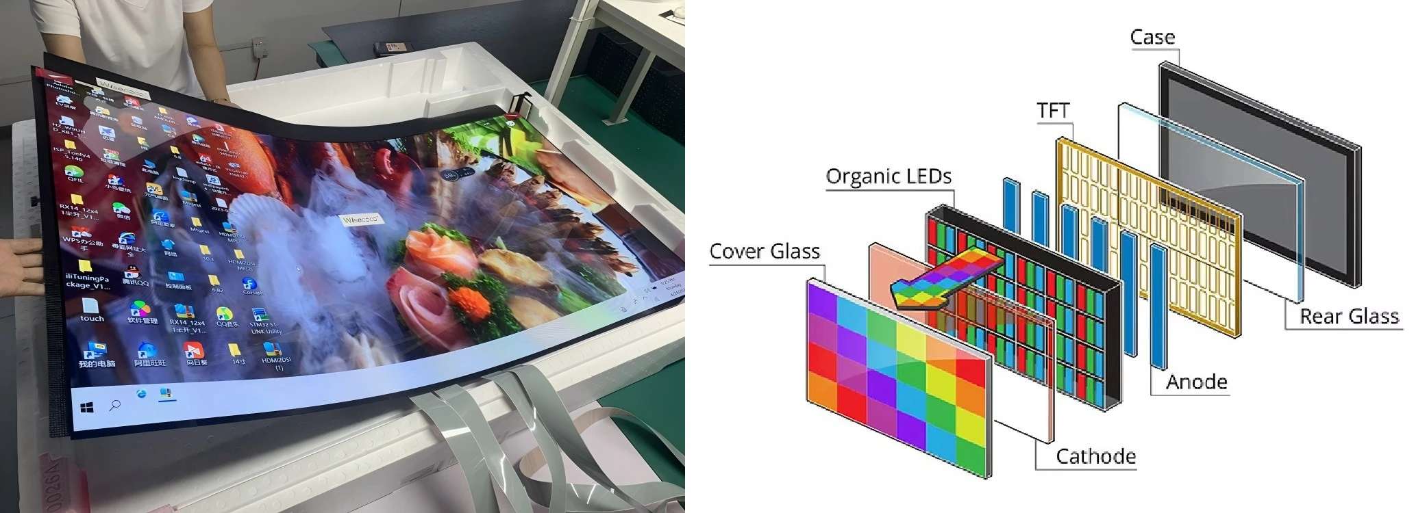 oled video wall 