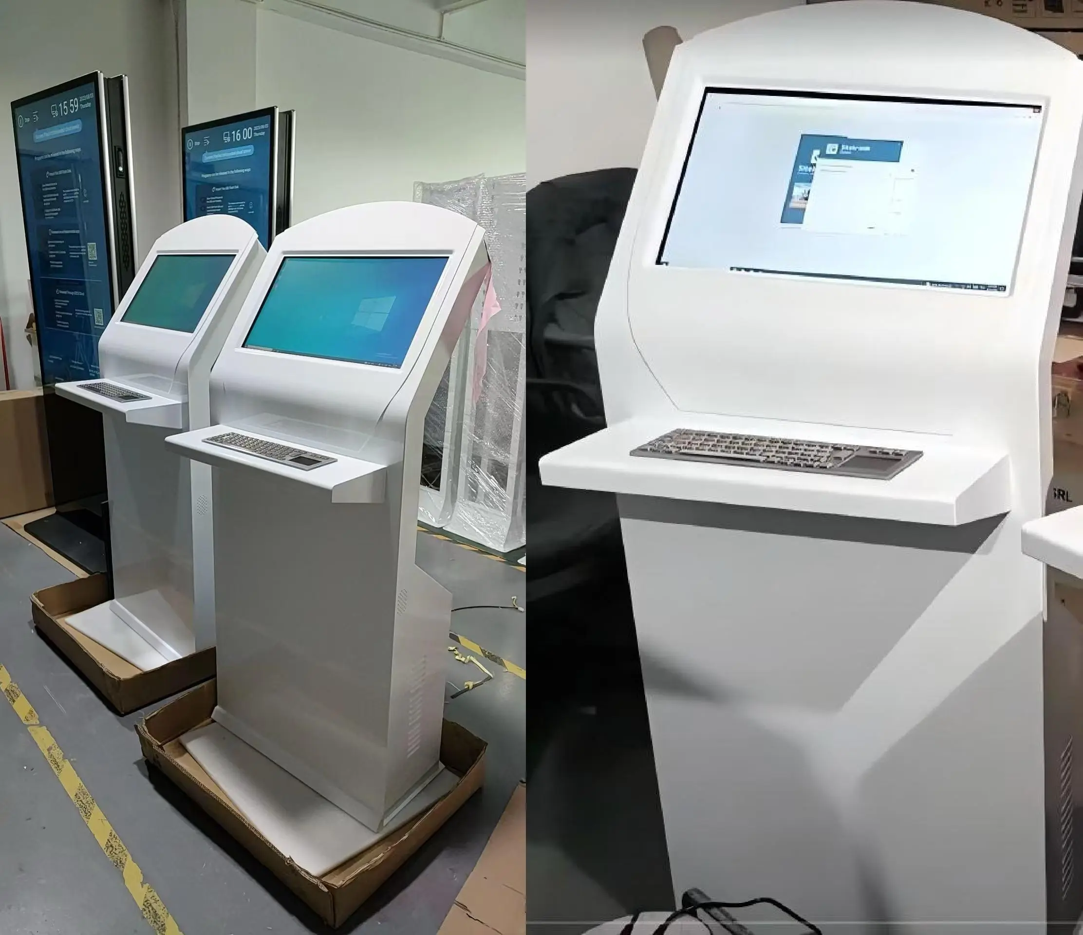 Braille Keyboard PCAP self service Touch Screen Kiosk Braille Keyboard PCAP self service Touch Screen Kiosk