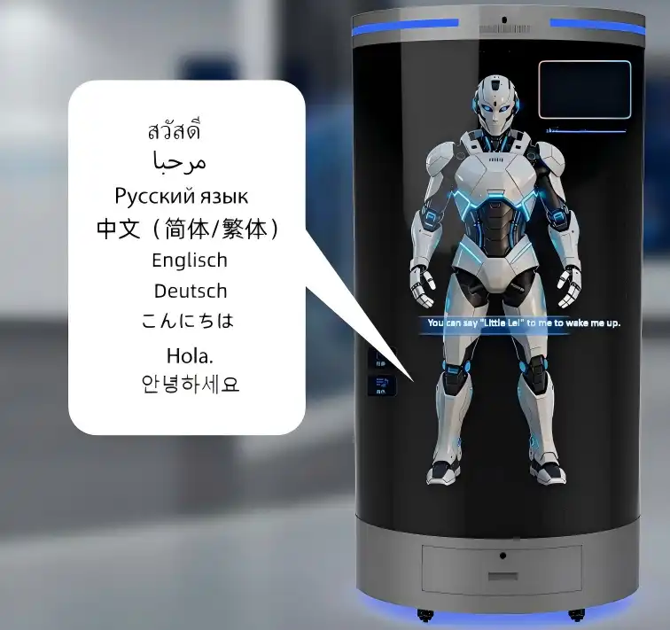 Digital Human Holographic Cabinet Digital Human Holographic Cabinet