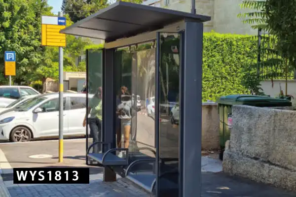 Smart bus shelter Smart bus shelter