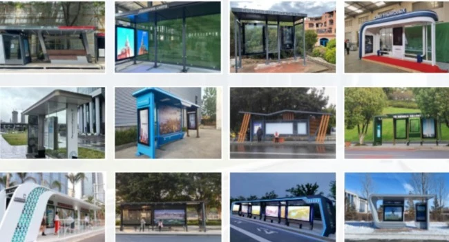 Outdoor Bus Shelter Display Outdoor Bus Shelter Display