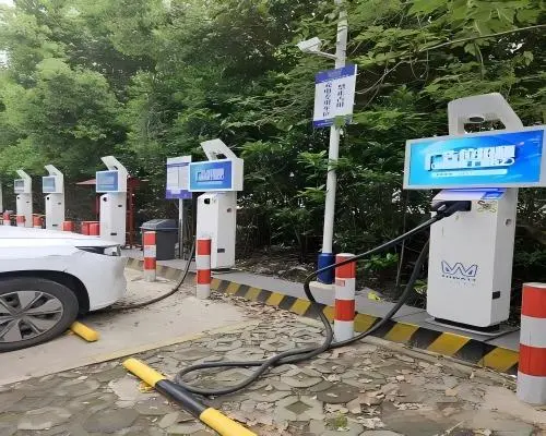 EV charging kiosk display 