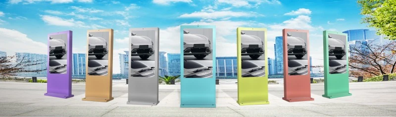 outdoor totem signage 