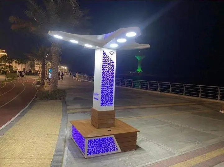 Wireless Charging WiFi outdoor seat Wireless Charging WiFi outdoor seat