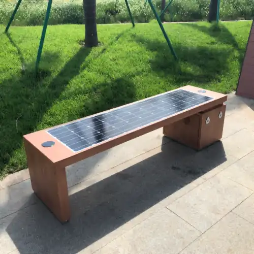 solar powered stool solar powered stool