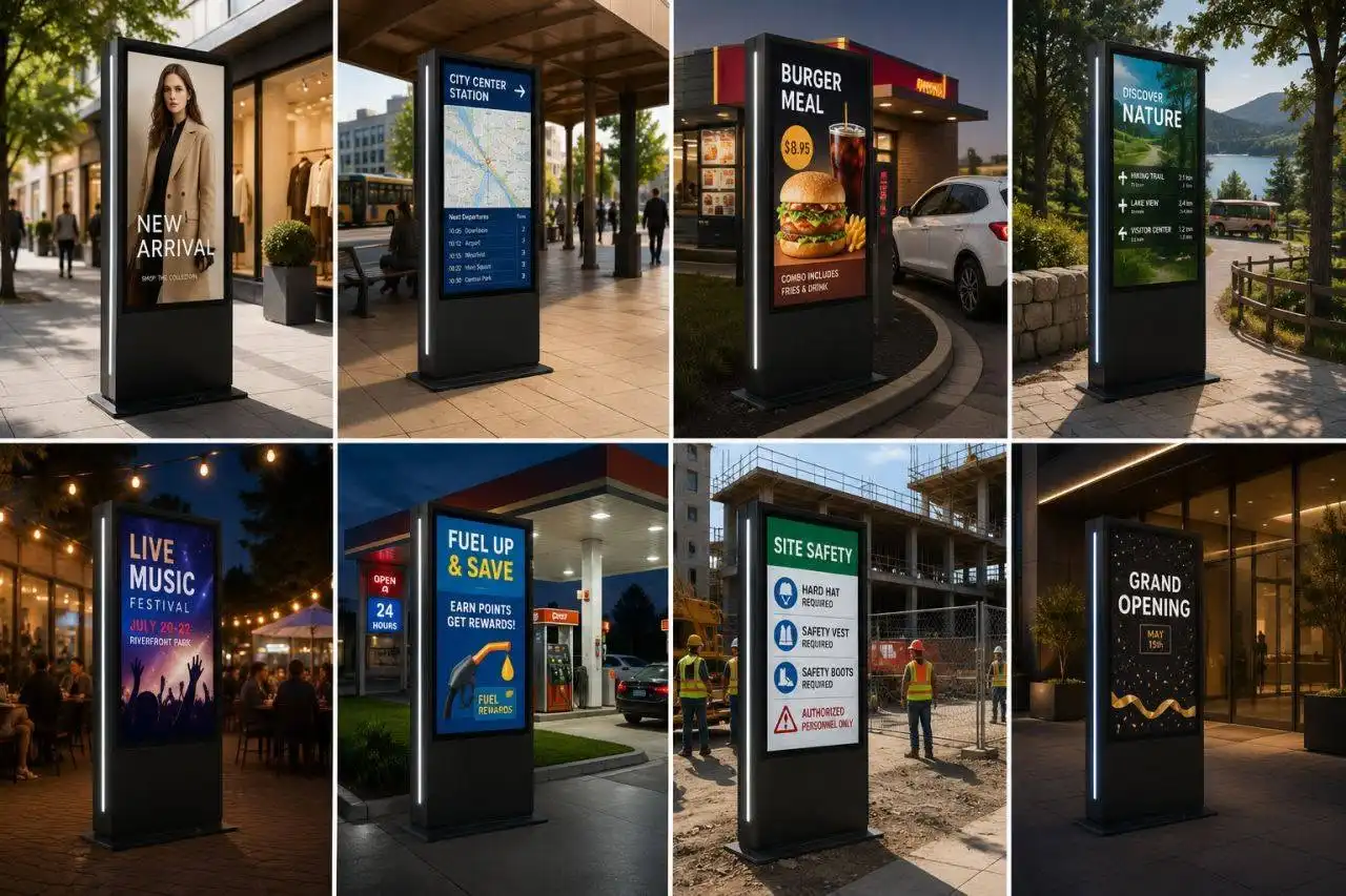 Outdoor Totem Kiosk Outdoor Totem Kiosk