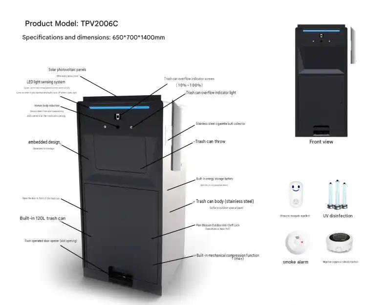solar smart bin solar smart bin