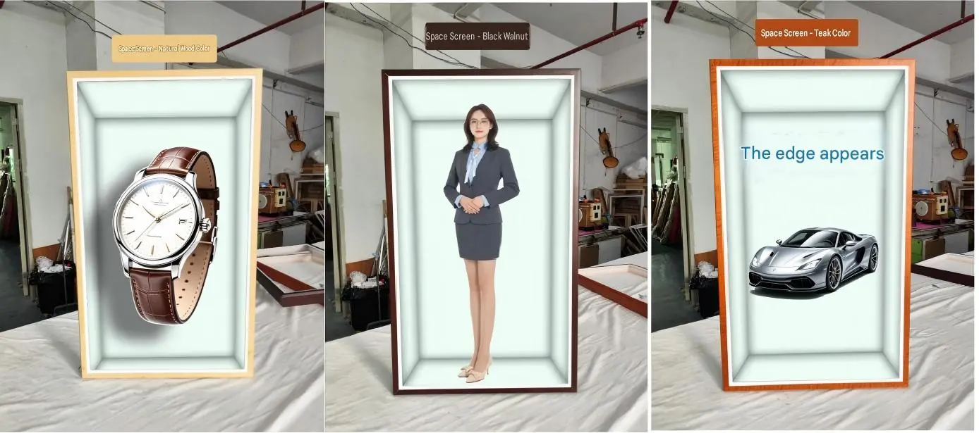 3D spatial display 3D spatial display