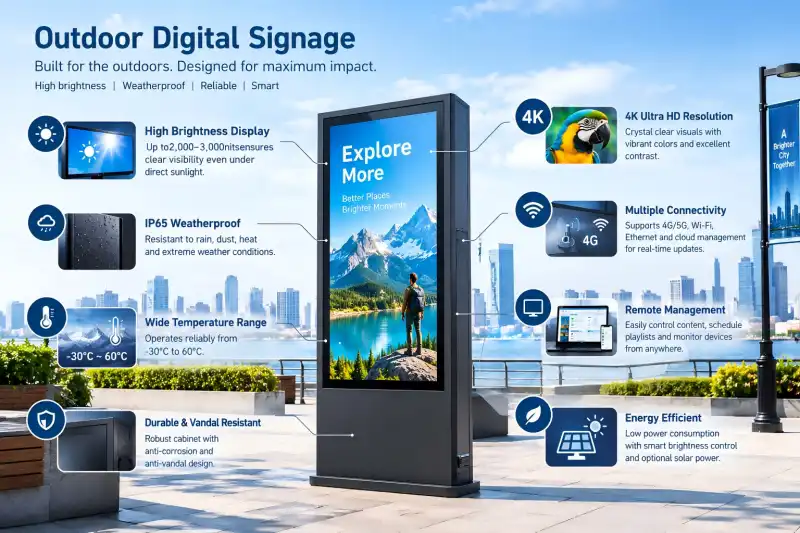 Air-Conditioned Digital Signage Air-Conditioned Digital Signage