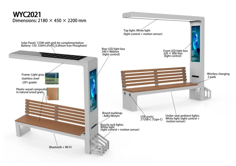 smart solar seat 